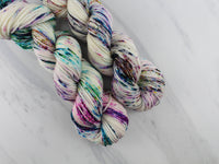 PARTY LIKE IT'S 2023 on Wonderful Worsted - Purple Lamb