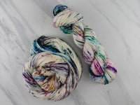 PARTY LIKE IT'S 2023 on Wonderful Worsted - Purple Lamb