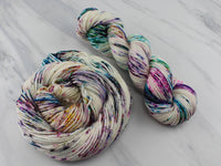 PARTY LIKE IT'S 2023 on Wonderful Worsted - Purple Lamb