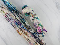 PARTY LIKE IT'S 2023 on Wonderful Worsted - Purple Lamb