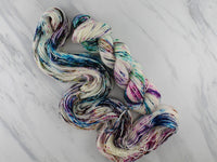 PARTY LIKE IT'S 2023 on Wonderful Worsted - Purple Lamb