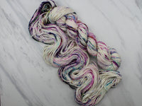 PARTY LIKE IT'S 2021 Hand-Dyed Yarn on Quick and Cozy Bulky Yarn - Purple Lamb