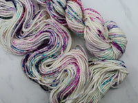 PARTY LIKE IT'S 2021 Hand-Dyed Yarn on Quick and Cozy Bulky Yarn - Purple Lamb