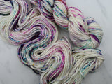 PARTY LIKE IT'S 2021 Hand-Dyed Yarn on Quick and Cozy Bulky Yarn - Purple Lamb