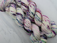 PARTY LIKE IT'S 2021 Hand-Dyed Yarn on Quick and Cozy Bulky Yarn - Purple Lamb
