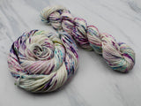 PARTY LIKE IT'S 2021 Hand-Dyed Yarn on Quick and Cozy Bulky Yarn - Purple Lamb