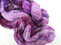 PHANTOM OF THE OPERA Hand-Dyed Yarn on Squiggle Sock
