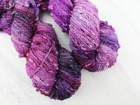 PHANTOM OF THE OPERA Hand-Dyed Yarn on Squiggle Sock