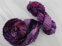 PHANTOM OF THE OPERA Hand-Dyed Yarn on Squiggle Sock