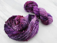 PHANTOM OF THE OPERA Hand-Dyed Yarn on Squiggle Sock