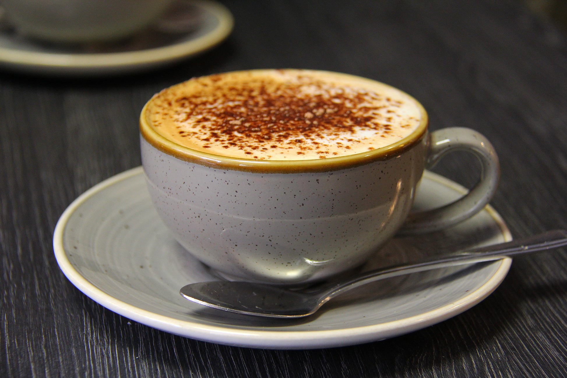 PUMPKIN SPICE LATTE on Sock Perfection - Purple Lamb