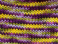 PURPLE IRIS Indie-Dyed Yarn on Squoosh DK - Purple Lamb