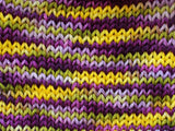 PURPLE IRIS Indie-Dyed Yarn on So Silky Sock - Purple Lamb