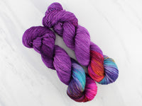 PURPLE PRISM Indie-Dyed Yarn on Sock Perfection - Purple Lamb