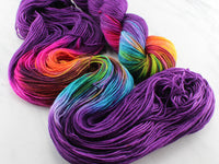 PURPLE PRISM Indie-Dyed Yarn on Super Sport