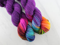 PURPLE PRISM Indie-Dyed Yarn on Super Sport