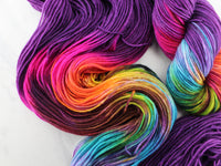 PURPLE PRISM Indie-Dyed Yarn on Super Sport