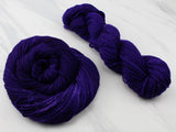 REGAL Hand-Dyed Yarn on Wonderful Worsted - Purple Lamb