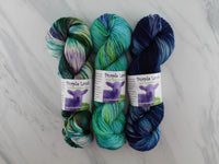 THE SHIFT COWL BY ANDREA MOWRY CURATED SET #1 with Rivendell, Galadriel's Gift, and Ocean at Night on Super Sport