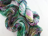 RIVENDELL Hand-Dyed Yarn on Sparkly Merino Sock