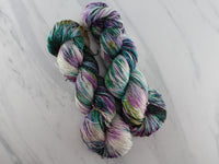 RIVENDELL Hand-Dyed Yarn on Sparkly Merino Sock
