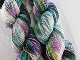 RIVENDELL Hand-Dyed Yarn on Sparkly Merino Sock