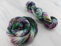 RIVENDELL Hand-Dyed Yarn on Sparkly Merino Sock