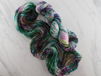 RIVENDELL Hand-Dyed Yarn on Sparkly Merino Sock