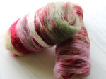 ROSE GARDEN Spinning Fiber Batts - Purple Lamb