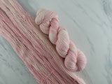 ROSE GELATO Indie-Dyed Yarn on Feather Sock