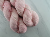 ROSE GELATO Indie-Dyed Yarn on Feather Sock