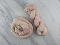 ROSY-FINGERED DAWN Indie-Dyed Yarn on Feather Sock - Purple Lamb