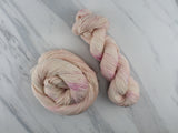 ROSY-FINGERED DAWN Indie-Dyed Yarn on Feather Sock - Purple Lamb
