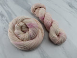 ROSY-FINGERED DAWN Indie-Dyed Yarn on Feather Sock - Purple Lamb
