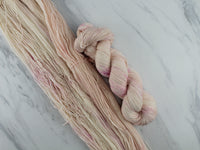 ROSY-FINGERED DAWN Indie-Dyed Yarn on Feather Sock - Purple Lamb