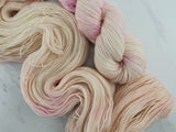 ROSY-FINGERED DAWN Indie-Dyed Yarn on Feather Sock - Purple Lamb
