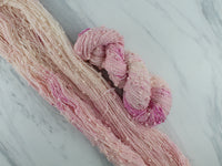 ROSY-FINGERED DAWN on Indie-Dyed Yarn on Squiggle Sock - Purple Lamb