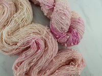 ROSY-FINGERED DAWN on Indie-Dyed Yarn on Squiggle Sock - Purple Lamb