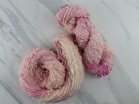 ROSY-FINGERED DAWN on Indie-Dyed Yarn on Squiggle Sock - Purple Lamb