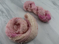 ROSY-FINGERED DAWN on Indie-Dyed Yarn on Squiggle Sock - Purple Lamb