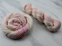 ROSY-FINGERED DAWN on So Silky Sock - Purple Lamb
