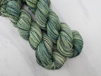 SAGE Indie-Dyed Yarn on Stained Glass Sock - Purple Lamb