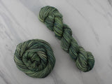 SAGE Indie-Dyed Yarn on Stained Glass Sock - Purple Lamb