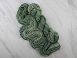 SAGE Indie-Dyed Yarn on Stained Glass Sock - Purple Lamb
