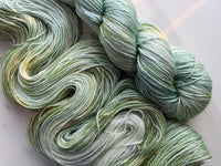 SAGE on So Silky Sock - Purple Lamb