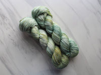 SAGE on So Silky Sock - Purple Lamb