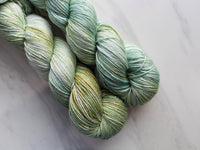SAGE on So Silky Sock - Purple Lamb
