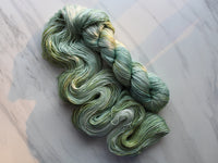 SAGE on So Silky Sock - Purple Lamb