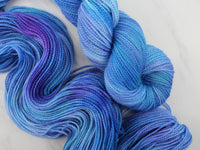 SAPPHIRE DREAMS on Buttery Soft DK - Purple Lamb