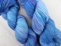 SAPPHIRE DREAMS on Buttery Soft DK - Purple Lamb